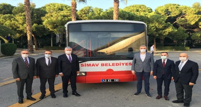Simav Belediyesi’ne hibe otobüs desteği