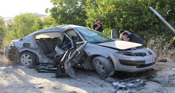 Elazığ’daki kazada 2 kişi hayatını kaybetti