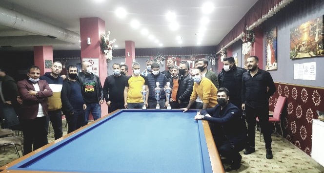 Tatvan’da ‘Bilardo Bölge Şampiyonası’ düzenlendi