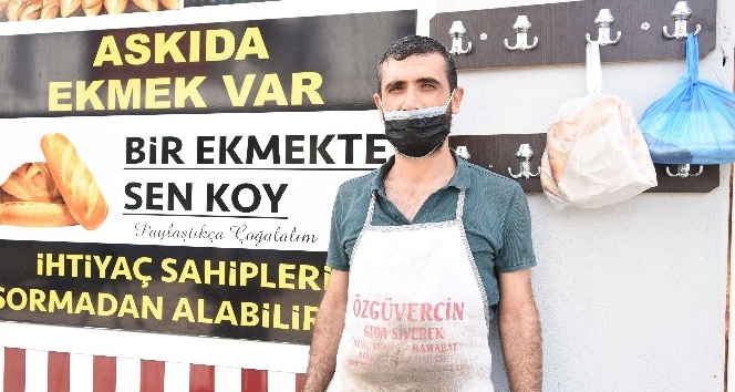 (Özel) MHP lideri Bahçeli’nin askıda ekmek çağrısına Siverek’ten destek