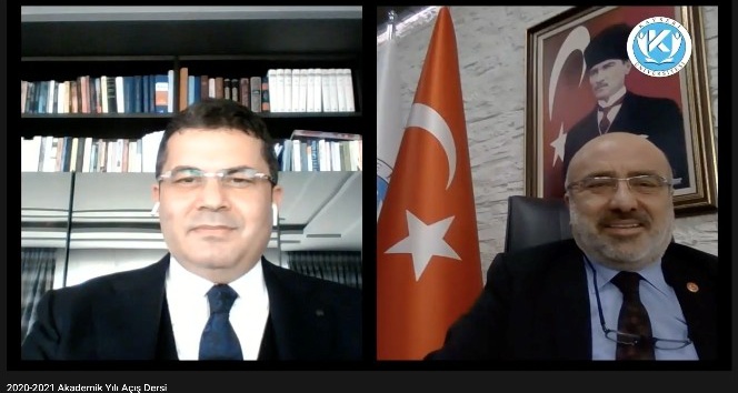 Prof. Dr. Ruhi Ersoy, Kayseri Üniversitesi’nde Online Akademik Yıl Açış Dersi Verdi