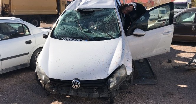 Sivas’ta trafik kazası: 1 ölü, 3 yaralı