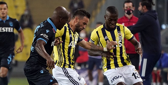 Fenerbahçe - Trabzonspor maçından kareler