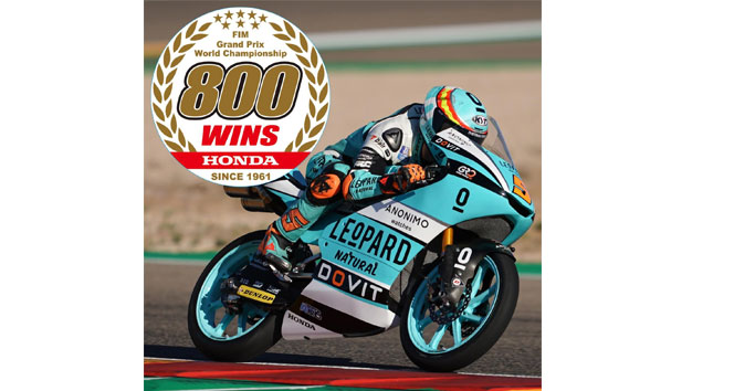 Honda MotoGP’de 800’üncü Grand Prix zaferine ulaştı