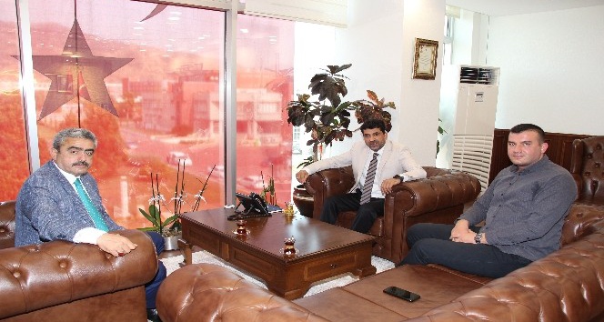MHP İl Başkanı Alıcık, Rektör Aldemir’i ziyaret etti