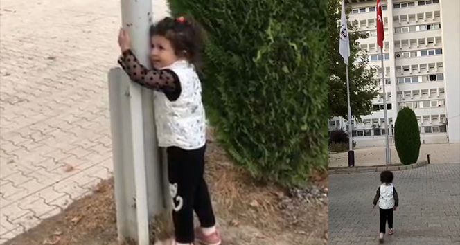 Elazığ&#039;da 2,5 yaşındaki Mila’nın duygulandıran bayrak sevgisi