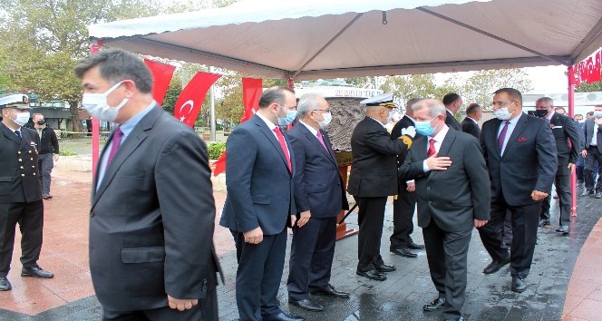 Yalova’da korona önlemli tören