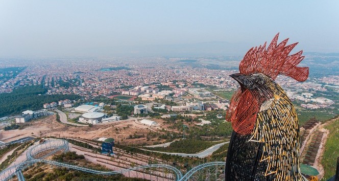 Denizli’nin Seyir Tepesi Şehir Ormanı kapılarını açıyor