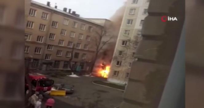 Rusya&#039;da klinikte şiddetli patlama
