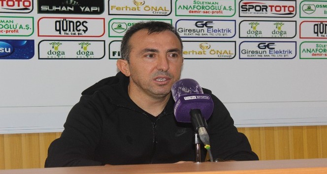 Giresunspor - Ümraniyespor maçının ardından