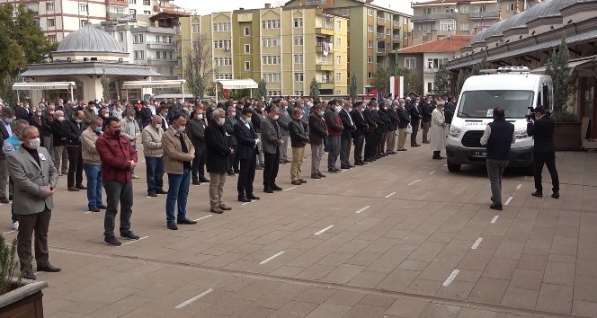 Korona virüsten hayatını kaybeden Milli Eğitim Müdürü Yardımcısı için tören düzenlendi