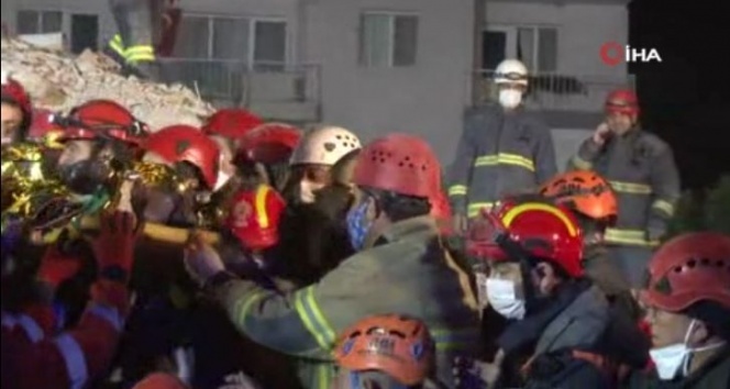58 saat sonra enkazdan sağ kurtarıldı