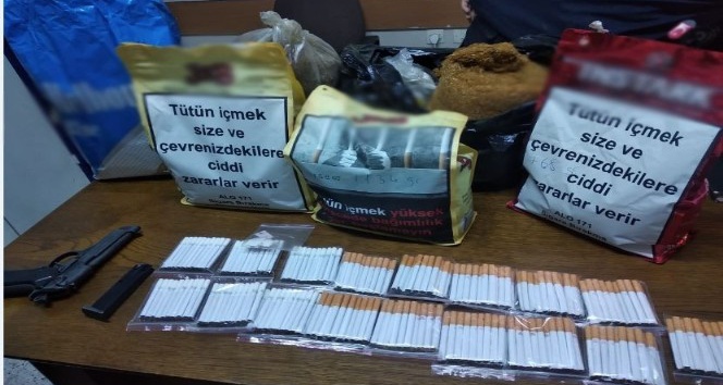 Kırıkkale’de 16 kilogram kaçak tütün ele geçirildi