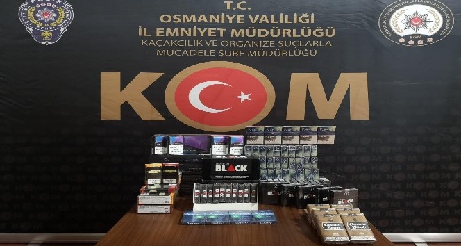 Osmaniye’de kaçakçılık operasyonu: 16 gözaltı