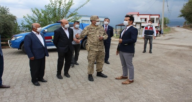 Düziçi’nde bir mahalleye karantina sınırlaması