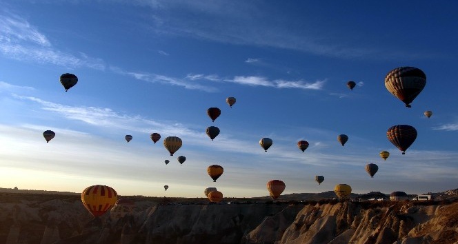 Kapadokya’da balon turları 2 gündür yapılamıyor