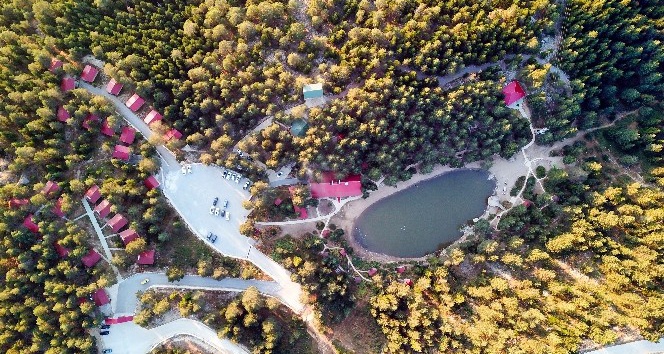 Limni Gölü pandemide insanların huzur bulduğu mekan oldu