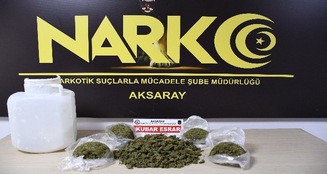 Tulum peyniri arası uyuşturucu kaçakçılığına narkotik darbesi