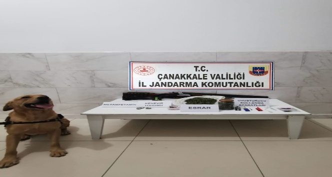 Çanakkale’de uyuşturucu operasyonu: 1 gözaltı