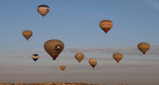 Kapadokya’da balon uçuşları yine iptal edildi