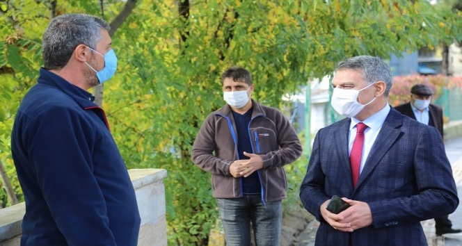 Tunceli Valisi Özkan, Covid-19 denetiminde