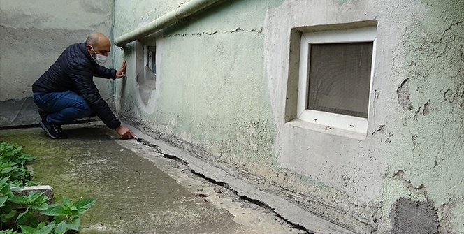 Çatlak binalarda 10 bin kişi ölüm korkusuyla yaşıyor