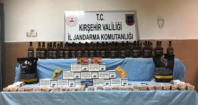 Kırşehir’de jandarmadan sahte içki operasyonu