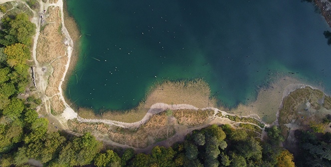 300 yıllık Sülüklü Göl görenleri kendine hayran bırakıyor