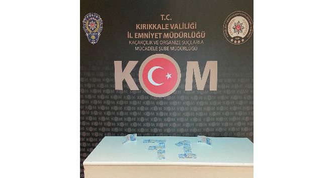 Kırıkkale’de bin Türk Lirası sahte para ele geçirildi