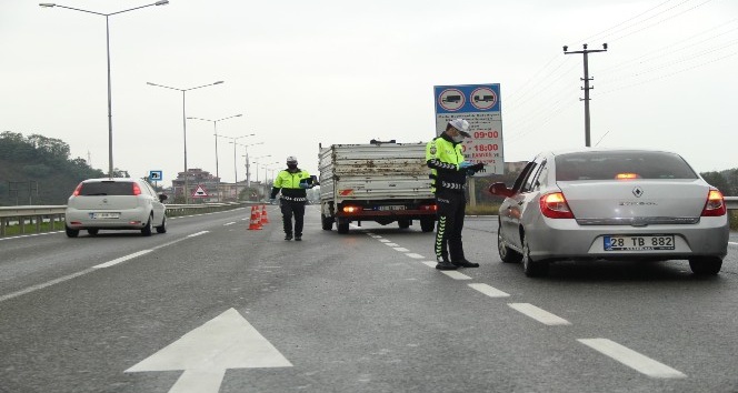 Ordu’da en çok trafik cezası hız sınırından