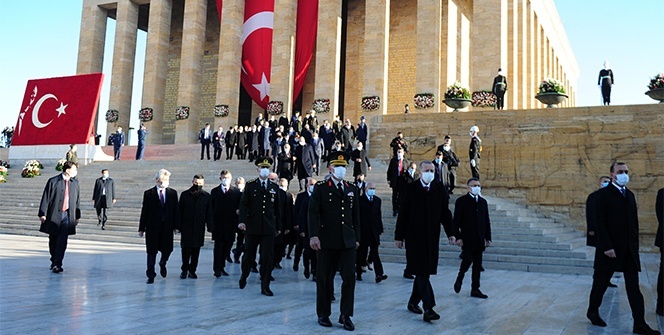 Devlet erkanı 10 Kasım’da Anıtkabir’i ziyaret etti