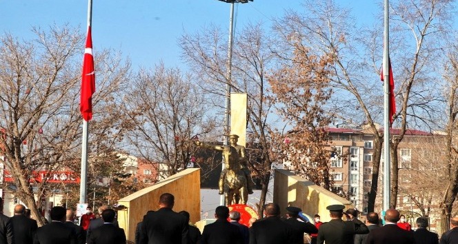 Ağrı’da 10 Kasım Atatürk’ü anma töreni düzenlendi