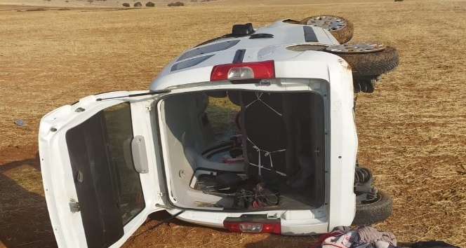 Karaman’da trafik kazası: 1 yaralı