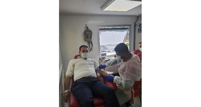 MHP Mardin İl Başkanlığından kan bağışı kampanyasına destek