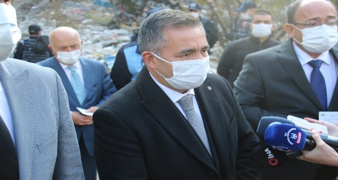 İçişleri Bakanlığının talimatı ile Başkent’teki metruk yapılar yıkılıyor