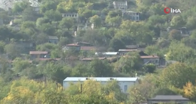 Azerbaycan, Ermenistan'ın işgalinden kurtardığı Tuğ köyünün görüntülerini paylaştı