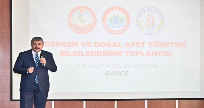 Osmaniye Valisi Yılmaz: "Tehlike arz eden yapıların yıkılması için talimat verdim"