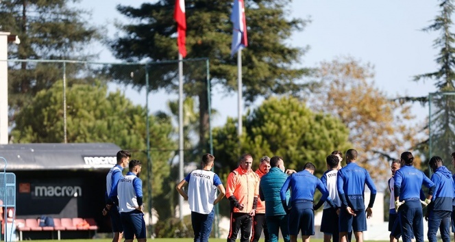 Trabzonspor, Abdullah Avcı yönetiminde taktik çalıştı
