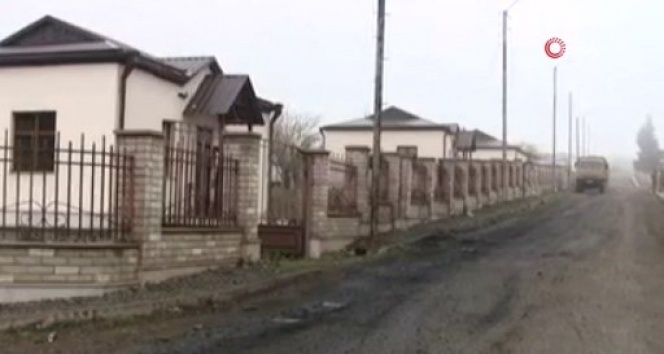 Ermenistan işgalinden temizlenen Talış köyünden yeni görüntüler