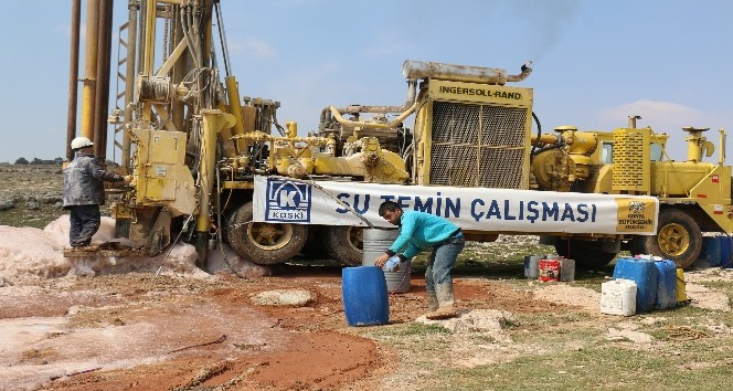 Konya Büyükşehir 11 ilçede daha su hasretini giderdi
