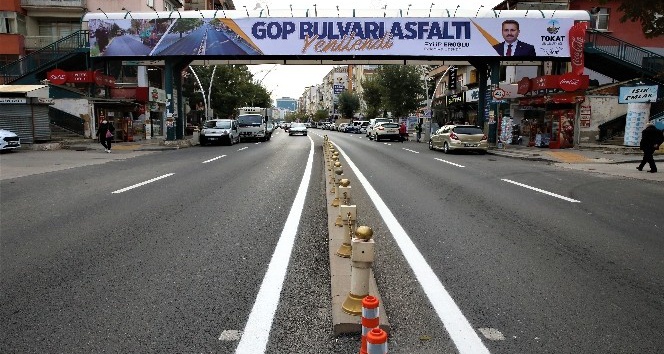 Tokat’ta 24 yıllık yol yenilendi