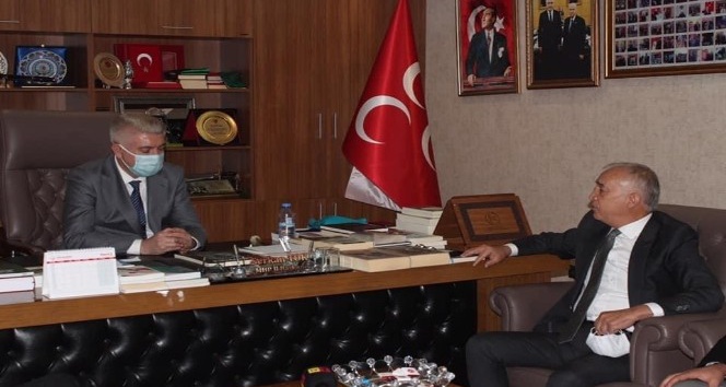 Musa Soykarcı, Serkan Tok’u ziyaret etti