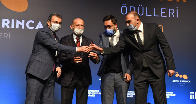 Pendik Belediyesi'ne Altın Karınca Ödülü