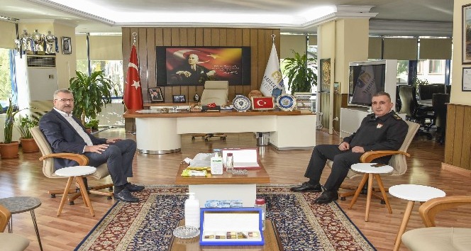 Albay Çekiç’ten Başkan Özkan’a iade-i ziyaret
