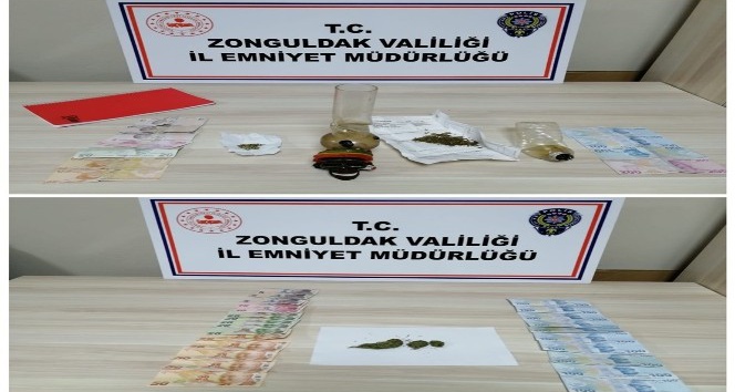 Zonguldak’ta uyuşturucu operasyonu: 2 tutuklu