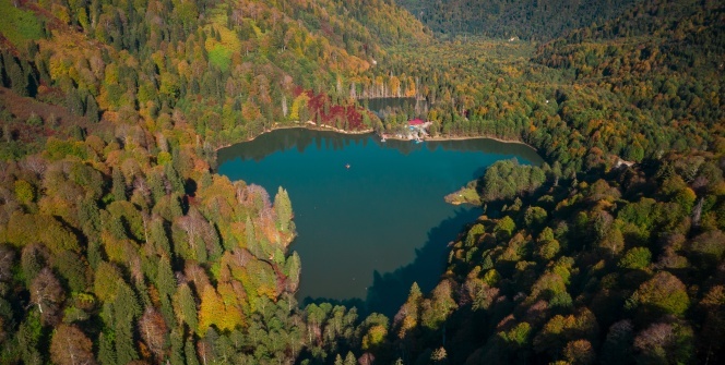 Artvin’de masalsı sonbahar manzaraları