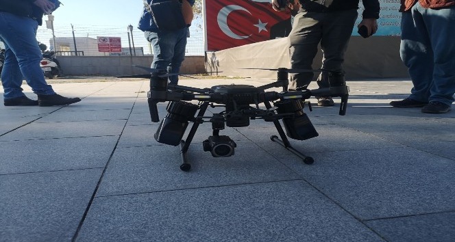 İzmir’de drone destekli korona denetimi