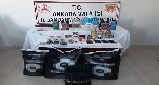 Ankara jandarmasından hayvan hırsızlarına ve uyuşturucu satıcılarına darbe