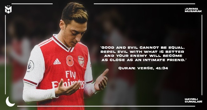 Mesut Özil’den İslam karşıtlığı ile ilgili paylaşım