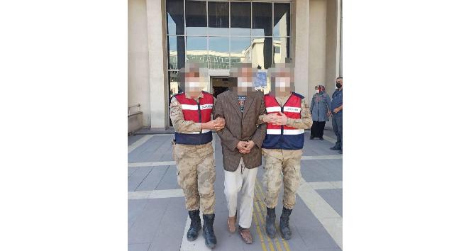 Kesinleşmiş 10 yıl hapis cezası olan şahıs, jandarma tarafından yakalandı
